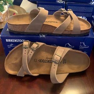 Birkenstock Franca Tobacco Brown size 41 wide